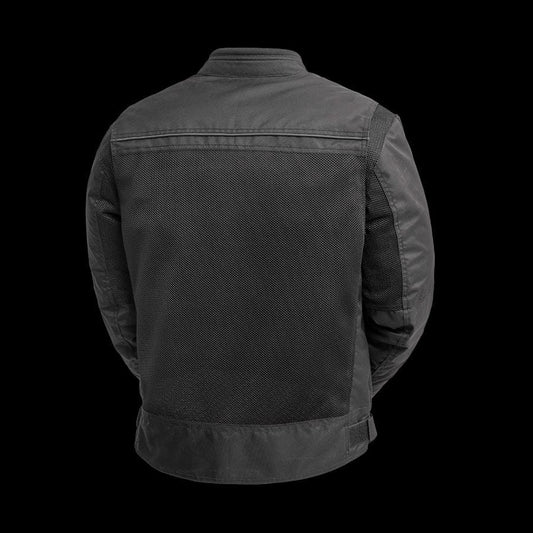 Venture Men's Cordura Motorcycle Jacket Men Summer Biker Jacket Moto Mesh Vest Black Leather Rider Mesh Biker Jacket for Summers Jacket