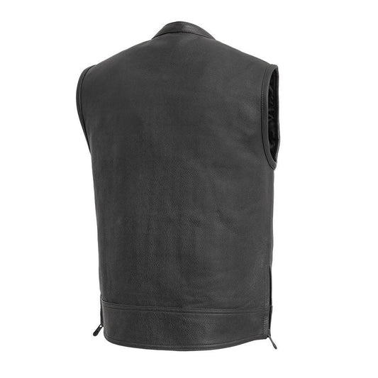 Men's Motorcycle Leather Vest